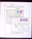 1938-44 TYPE MERCURE : Importante collection d'exposition