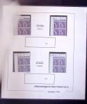 1938-44 TYPE MERCURE : Importante collection d'exposition