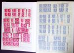 1938-44 TYPE MERCURE : Importante collection d'exposition