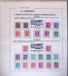 1938-44 TYPE MERCURE : Importante collection d'exposition