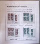 1938-44 TYPE MERCURE : Importante collection d'exposition