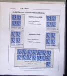1938-44 TYPE MERCURE : Importante collection d'exposition