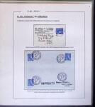 1938-44 TYPE MERCURE : Importante collection d'exposition