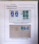 1938-44 TYPE MERCURE : Importante collection d'exposition