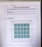 1938-44 TYPE MERCURE : Importante collection d'exposition