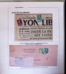 1938-44 TYPE MERCURE : Importante collection d'exposition