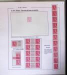 1938-44 TYPE MERCURE : Importante collection d'exposition