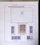 1938-44 TYPE MERCURE : Importante collection d'exposition
