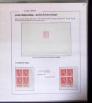 1938-44 TYPE MERCURE : Importante collection d'exposition
