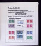 1938-44 TYPE MERCURE : Importante collection d'exposition