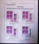 1938-44 TYPE MERCURE : Importante collection d'exposition