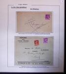 1938-44 TYPE MERCURE : Importante collection d'exposition