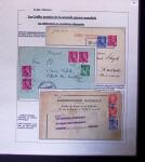 1938-44 TYPE MERCURE : Importante collection d'exposition
