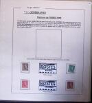 1938-44 TYPE MERCURE : Importante collection d'exposition