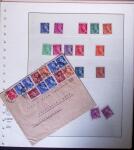 1938-44 TYPE MERCURE : Importante collection d'exposition
