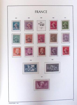 1849-1999 Collection neuve de France en 4 albums dont