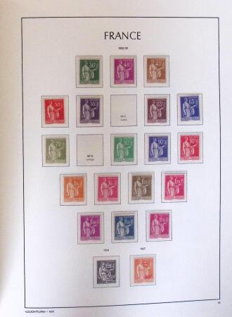 1849-1999 Collection neuve de France en 4 albums dont