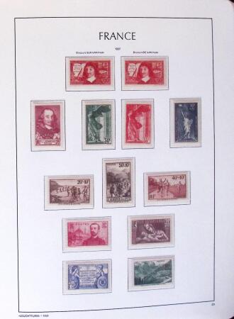 1849-1999 Collection neuve de France en 4 albums dont