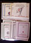 1952-83 Petit stock de 130 carnets Croix-Rouge dont