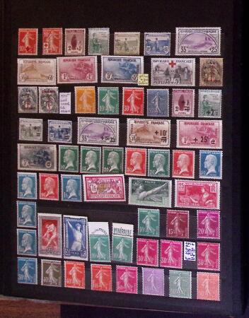 1854-1991 Excellent stock de neufs par multiples dont