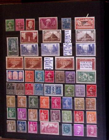 1854-1991 Excellent stock de neufs par multiples dont