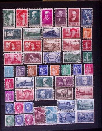 1854-1991 Excellent stock de neufs par multiples dont