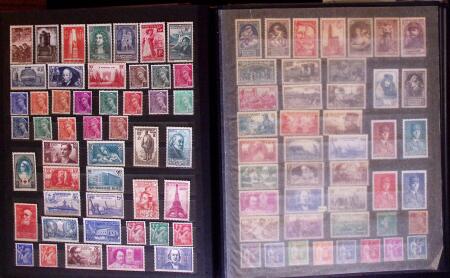 1854-1991 Excellent stock de neufs par multiples dont