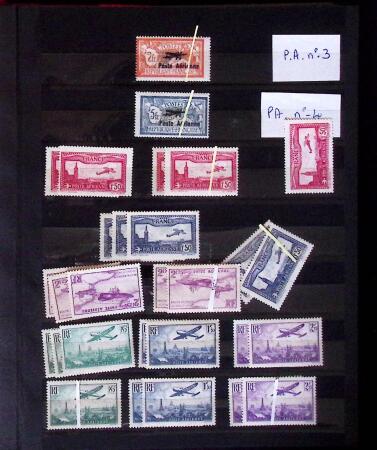 1854-1991 Excellent stock de neufs par multiples dont