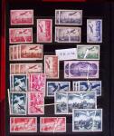 1854-1991 Excellent stock de neufs par multiples dont