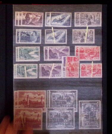 1854-1991 Excellent stock de neufs par multiples dont