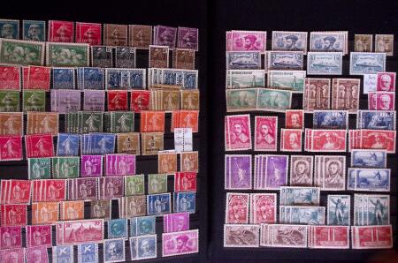 1854-1991 Excellent stock de neufs par multiples dont