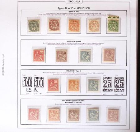 1849-2017, Belle collection neuve et oblitérée en