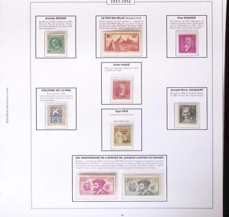 1849-2017, Belle collection neuve et oblitérée en