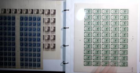 1943-99 Importante et exceptionnelle collection de