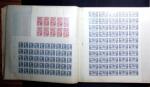 1907-39 Collection de 89 feuilles entières dont