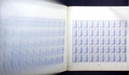 1907-39 Collection de 89 feuilles entières dont
