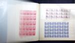 1907-39 Collection de 89 feuilles entières dont