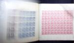 1907-39 Collection de 89 feuilles entières dont
