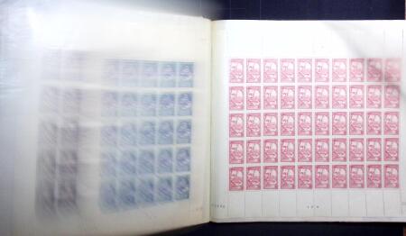 1907-39 Collection de 89 feuilles entières dont