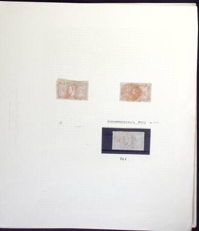 Petit étude ancienne sur le n°33 5F Empire avec 35