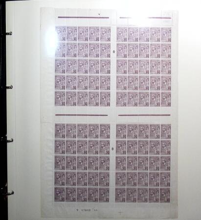 1891-2001 Importante et exceptionnelle collection de