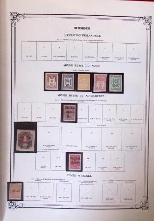 1863-1989 Mint & used collection of Russia in 7 albums/stockbooks
