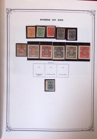 1863-1989 Mint & used collection of Russia in 7 albums/stockbooks