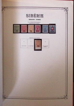 1863-1989 Mint & used collection of Russia in 7 albums/stockbooks
