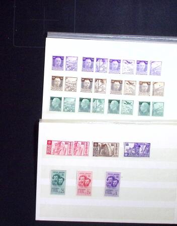 1880-1970, Various countries in four albums, showing