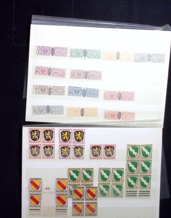 1880-1970, Various countries in four albums, showing