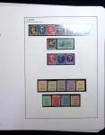 1880-1970, Various countries in four albums, showing