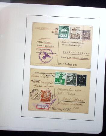 1880-1970, Various countries in four albums, showing