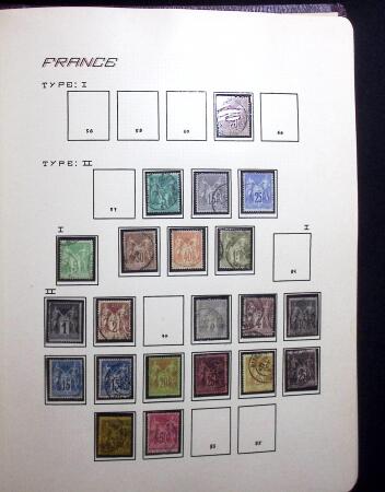 1880-1970, Various countries in four albums, showing