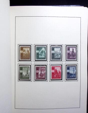 1880-1970, Various countries in four albums, showing